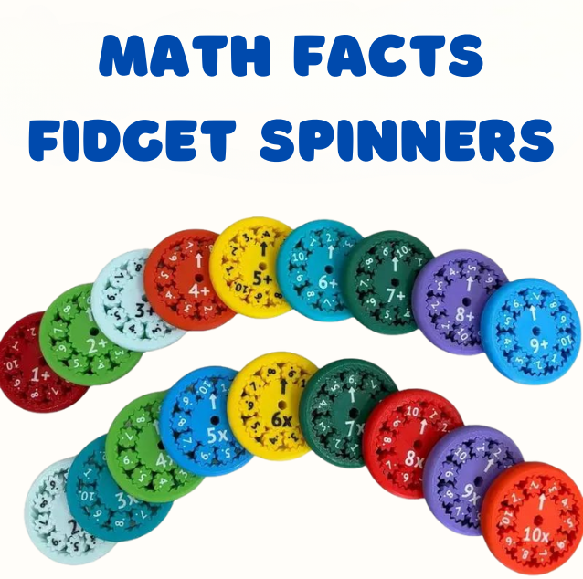 Math Spinner Game for Kids