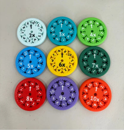 Math Spinner Game for Kids