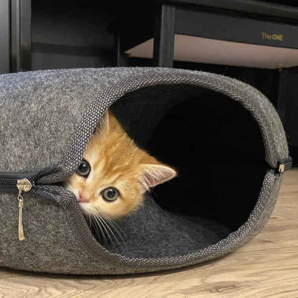 PurrHeaven Donut Cat Cave - Large Size